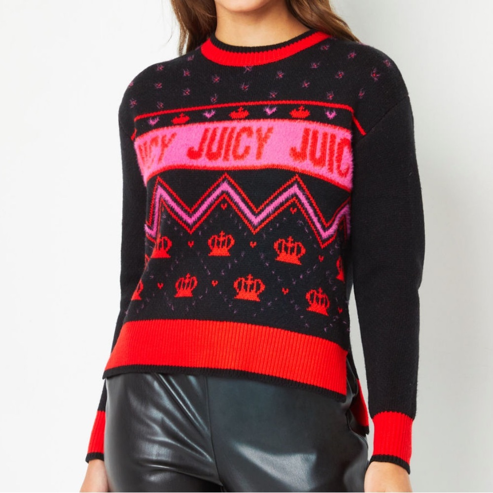 NWT Juicy Couture Crew Neck Sweater - Large